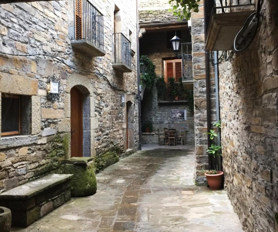 Maison d'hôtes Casa Encuentra, En El Pirineo Al Lado De Ainsa à El Pueyo de Araguás Extérieur photo